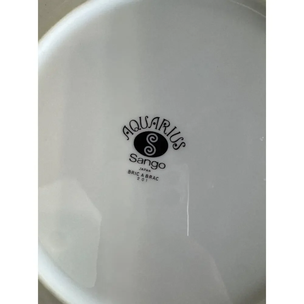 Sango Aquarius‎ Bric-A-Brac Japan Serving Bowl